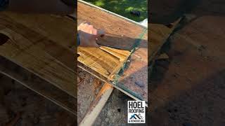 Delaminated plywood means NEW OSB decking [upl. by Havener]