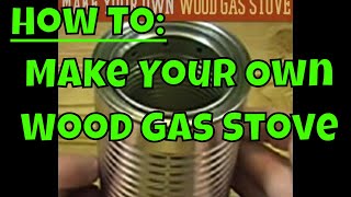 How to Make Your Own Wood Gas Stove  Wood Gas Gasifier Stove Build and Test [upl. by Malas]