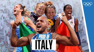 Pride of Italy 🇮🇹 Who are the stars to watch at Paris2024 [upl. by Noirb]