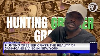 Hunting Greener Grass The Reality of Jamaicans Living in New York  TVJ News [upl. by Enaz]