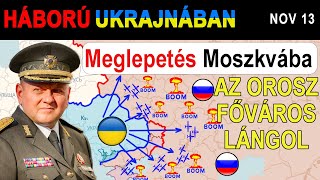 Nov 13 Új rekord Ukrajna AZ EDDIGI LEGNAGYOBB TÁMADÁST INDÍTJA OROSZORSZÁG ELLEN [upl. by Gerta288]