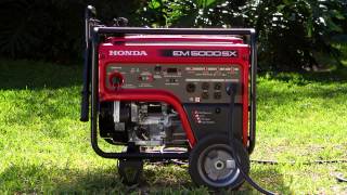 Generator Safety  Honda Generators [upl. by Lahcsap]