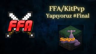 0dan Minecraft FFA Serveri Yapıyoruz  FFAKitPvp Yapıyoruz 2 Final [upl. by Euqinu]