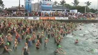 2008 Ironman World Championship in Kona  sights and sounds [upl. by Llerred157]