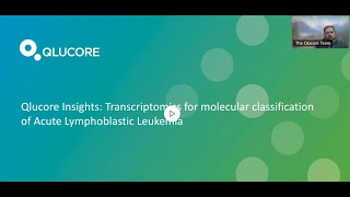 Qlucore Insights Transcriptomics for molecular classification of Acute Lymphoblastic Leukemia [upl. by Eleahcim935]