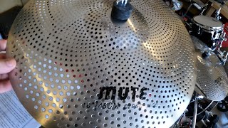 BUDGET Mute Low Volume Cymbals From Amazon [upl. by Toiboid]