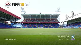 FIFA 18  Selhurst Park  Crystal Palace [upl. by Rosenkranz]