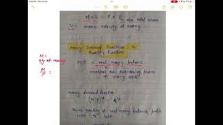 Quantity Theory of Money Macroeconomics [upl. by Breech]