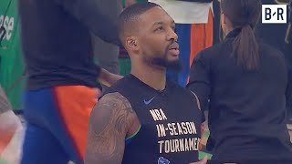 Damian Lillard Joins Inside the NBA Before Bucks vs Knicks Quarterfinals [upl. by Shelley]