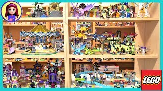 How I display my Lego sets  Updated shelf tour and storage for sorted Lego and minidolls [upl. by Caritta]