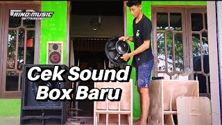 CEK SOUND BOX 15 INCH TURBO DAN PERBANDINGAN DENGAN CBS  SPEAKER RCF P400 VC 3 INCH ceksound [upl. by Christean551]