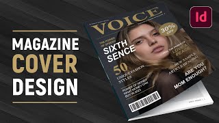 ✅ How to Create a Magazine Cover Design in InDesign [upl. by Elamor]