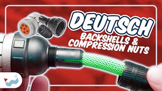 Deutsch Heavy Duty Backshells and Compression Nuts [upl. by Greggory]