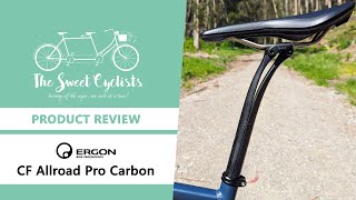 Ergon CF Allroad Pro Carbon Suspension Seatpost Review  feat Leaf Spring Design  FlipHead [upl. by Drarrej]