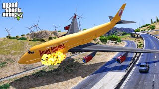 GTA 5  AirplaneHelicopter Crashes Compilation 11 Fails and Epic Moments [upl. by Hgielek]