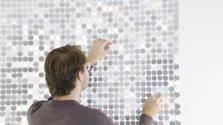 How to Build a Sequin Wall  Shimmerwalls Sequin Backdrop DIY Tutorial [upl. by Uke]