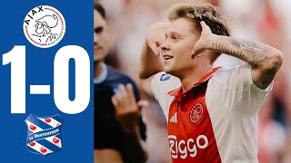 Ajax  Heerenveen  10  SAMENVATTING  Eredivisie 20242025 [upl. by Haisej]