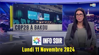 Info soir  Lundi 11 Novembre 2024 [upl. by Jordison]