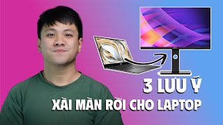 3 LÆ¯U Ã khi xÃ i MÃ€N HÃŒNH Rá»œI cho LAPTOP [upl. by Blaine922]