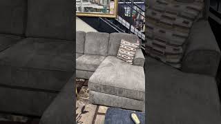 Thomasville Tisdale modular fabric sectional sofa with storage ottoman from Costco [upl. by Jamey103]