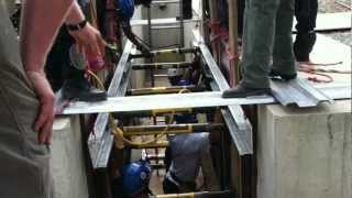 Rescue Methods Trench Level I BGSU  Inside Wale Paratech System [upl. by Ynoyrb]