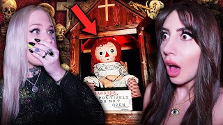 The REAL Annabelle Doll Threatened Our Lives Psychic [upl. by Bohner]