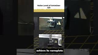 BITMAIN ANTMINER S21 Noise Levels Review [upl. by Thorne]