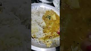 vegetable sambar Bhat good for health health happy [upl. by Kiel]