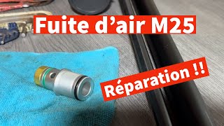 REPARATION 🛠️🪛 snowpeak M25 55 mm le soucis de fuite d’air est résolu 💪🥳🥳🥳🥳 [upl. by Robins137]