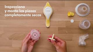 Instrucciones del sacaleches manual Harmony Flex de Medela [upl. by Geiss999]