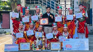 THARU JHUMRA DANCE WINNERS  LAMACHAUR MELA 2081  MARIGOLD ENGLISH BOARDING SCHOOL  POKHARA [upl. by Ranique]