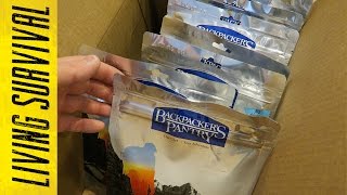 Backpackers Pantry Dehydrated Meals Review [upl. by Dlared]