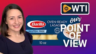 BARILLA Gluten Free OvenReady Lasagne  Our Point Of View [upl. by Dick]