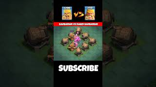 Barbarian vs super barbarian clashroyale clashofclans shorts trendingshorts viralshort shorts [upl. by Ackerman]