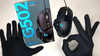 Unboxing Logitech G502 HERO  worlds best selling gaming mouse [upl. by Heid552]