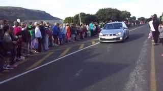 PRESIDENT BARACK OBAMAS MOTORCADE IN FISH HOEK CAPE TOWN [upl. by Joice]