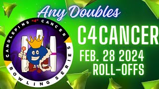 Big 20 Candlepins For Cancer Any Doubles Round 1 of 5 [upl. by Ardnek278]