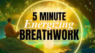 Energizing Morning Breathwork  5 Minutes [upl. by Tertius388]