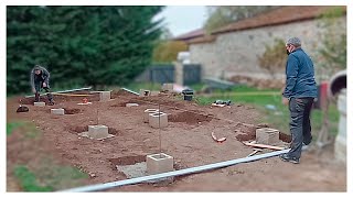 3 Facile et propre  Jutilise des éléments de pilier pour faire mes plots de béton [upl. by Roselin]