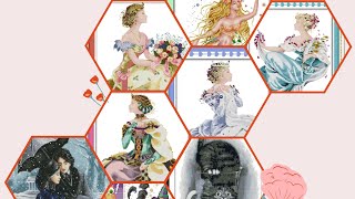 Beautiful pre printed cross stitch kits from AliExpress crossstitch flosstube AliExpress [upl. by Pam811]