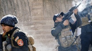 Iraqi Counterterrorism forces reach Tigris River for first time in battle for Mosul [upl. by Analahs]