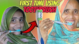 Tribal People Try Toothbrush For The First Time [upl. by Avigdor850]