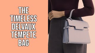 DELVAUX TEMPETE LUXURY BAG Short Information Guide [upl. by Ahtenak]