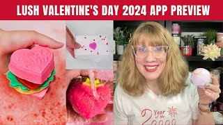 LUSH Valentines Day 2024 App Preview [upl. by Eiramana]