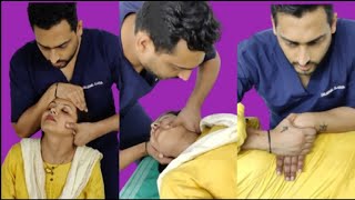 Chiropractor Adjustment for lower back pain  ASMR  Full body Crackling  Dr garg [upl. by Hoskinson]