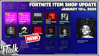 NEW WHAT HAPPENED HERE Fortnite Item Shop January 10th 2024 Fortnite Chapter 5 [upl. by Llednohs]