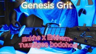 Enkhe x Erkhem Tuuniigee bodohod Guitar cover Guitar hiphop beat 2018  Ice guitar cover [upl. by Araht94]