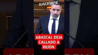 🇪🇦 ABASCAL RESPONDE A REJÓN 🇪🇦 shorts viral madrid españa [upl. by Nylisoj884]