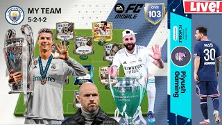 Playing FC Mobile Football Game Live with Subscribers Team Review Piyush Gaming is Live [upl. by Sucramat]