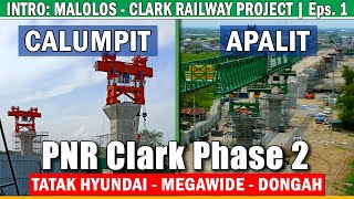 Malolos  Clark Railway Project MCRP  PNR Clark Phase 2 Eps 1 [upl. by Amoakuh444]